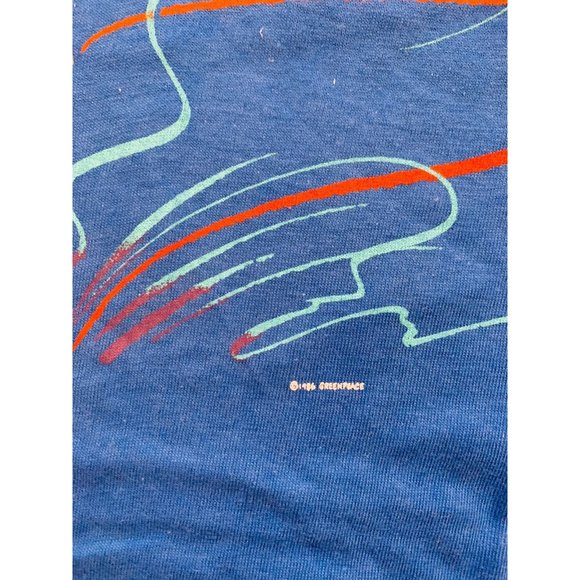 Vintage 1986 Greenpeace t-shirt - Picture 3 of 4